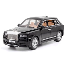 Load image into Gallery viewer, Rolls Royce Diecast Alloy Metal Pull Back Die-cast Car 1:24 Rolls Royce Metal Pullback Toy car with Openable Doors & Light,Music Boys for Kids