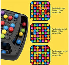 Load image into Gallery viewer, 48 Colorfull Rainbow Ball Elimination Game Kid Parent Interaction Puzzle Magic Chess Family Game Toy Set Rainbow Ball Matching Game for Kid Adult to Play Together
