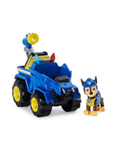 Load image into Gallery viewer, Paw Patrol Dino Rescue Chase Deluxe Rev Up Vehicle with Mystery Dinosaur Figure, for Kids Aged 3 and up Multicolor