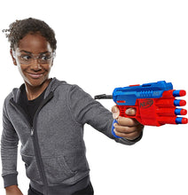 Load image into Gallery viewer, Nerf Alpha Strike Fang QS-4 Toy Blaster, 4-Dart Blasting Fire 4 Darts in a Row, 10 Official Nerf Elite Darts Easy Load-Prime-Fire, Toys for Kids, Teens, Adults, Boys and Girls, Outdoor Toys