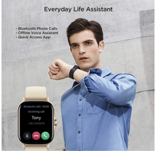 Load image into Gallery viewer, Amazfit GTS 2 Smart Watch, 1.65" AMOLED Display, Built -in GPS, SpO2 & Stress Monitor, Bluetooth Phone Calls, 3GB Music Storage, 90 Sports Modes (Desert Gold)
