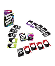 Load image into Gallery viewer, Hasbro Gaming 5 Alive Card Game, Fast-Paced Kids Game, Easy to Learn, Fun Family Game for Ages 8 and Up, Card Game for 2 to 6 Players, Multicolor