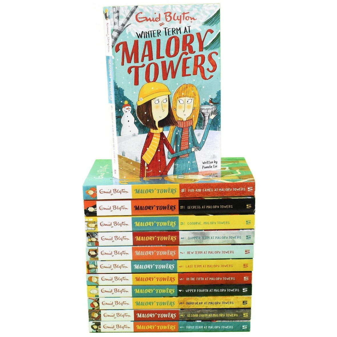 Malory Towers 12 Book Collection - Ages 9-14 - Paperback - Enid