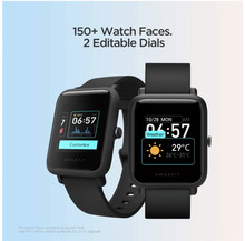 Load image into Gallery viewer, Amazfit Bip S Lite Smart Watch, 30 Days Battery Life, 150+ Watch Faces, Always-on Display, 30g Lightweight, 5 ATM Water Resistance, 8 Sports Modes (Charcoal Black)