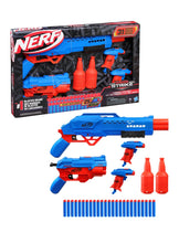 Load image into Gallery viewer, Nerf Alpha Strike Mission Ops Set Includes 4 Blasters, 2 Half-Targets, and 25 Official Nerf Elite Darts,Easy Load Prime Fire