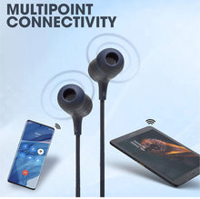 Load image into Gallery viewer, JBL LIVE220BT by Harman in-Ear Wireless Neckband Headphones with 10 Hours Playtime, Ambient Aware & Talk Thru, Voice Assistant Activation & Multi Point Connectivity (Blue)