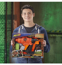 Load image into Gallery viewer, NERF Nailbiter Zombie Strike Toy Blaster, 8 Official Zombie Strike Elite Darts, 8-Dart Indexing Clip, Survival System, for Kids Ages 8 and up,Plastic,Multicolor