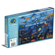 Load image into Gallery viewer, 500 Piece Jigsaw Puzzle Ocean Life