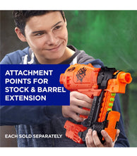 Load image into Gallery viewer, NERF Nailbiter Zombie Strike Toy Blaster, 8 Official Zombie Strike Elite Darts, 8-Dart Indexing Clip, Survival System, for Kids Ages 8 and up,Plastic,Multicolor