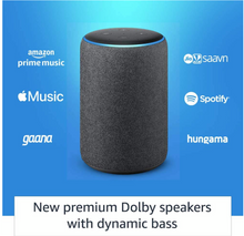 Load image into Gallery viewer, Amazon Echo (3rd Gen) – Improved sound, powered by Dolby (Black)