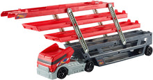 Load image into Gallery viewer, Hot Wheels Plastic Mega Hauler Truck, Stores More Than 50 Cars, Multicolor