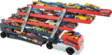 Load image into Gallery viewer, Hot Wheels Plastic Mega Hauler Truck, Stores More Than 50 Cars, Multicolor