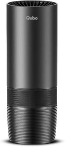 "Qubo Car Air Purifier Pro from Hero Group | 3-Layer Filtration | Negative Ion Technology | Pre-filter, HEPA13 & Activated Carbon Filter | Removes PM 2.5 & PM 10 | Black"
