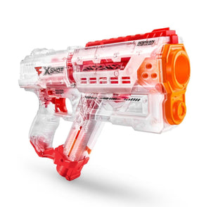 X-Shot FaZe Respawn Round Blaster (12 rounds), Red, 14Y+
