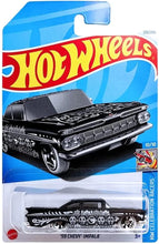 Load image into Gallery viewer, &quot;Hot Wheels 1:64 Scale 59 Chevy Impala HW Celebration Racers for Ages 3 and Up (Black)&quot; TREASURE HUNT
