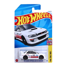 Load image into Gallery viewer, Hot Wheels 1:64 Scale 98 Subaru Impreza 22B Sti Version HW The 90S for Ages 3 and Up by Small CLAP (White)

