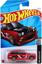 Load image into Gallery viewer, &quot;Hot Wheels BMW M3 Wagon HW Modified for Ages 3 and Up (Red)&quot;
