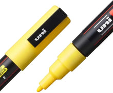 Load image into Gallery viewer, Uni-ball Posca 3M 0.9-1.3mm Bullet Shaped Markers (16 Colors, 16 Pcs), Multicolor
