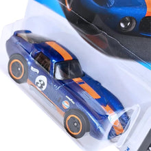 Load image into Gallery viewer, &quot;Hot Wheels 1:64 Scale Shelby Cobra Daytona Coupe HW Race Day for Ages 3 and Up by Small CLAP (Blue)&quot;
