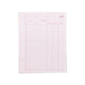 Project/Assignment/Practical/Homework | 22 cm x 28 cm | 1 Side Ruled / 1 Side Plain | 100 Sheets