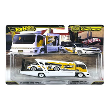Load image into Gallery viewer, Hot Wheels 2026 Silver Series ZAMAC Set of 6+Hot Wheels 2026 Team Transport 24 Honda Civic Type R Combo
