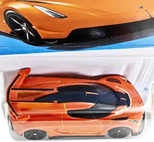Load image into Gallery viewer, &quot;Hot Wheels 2020 Koenigsegg Jesko HW Exotics Ages 3 and Up by Small CLAP (Orange)&quot;
