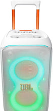 Load image into Gallery viewer, JBL Partybox 320 (White), Portable Bluetooth 240W Party Speaker, AI Sound Boost, Futuristic Light Show Potable With Battery Backup
