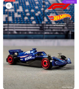 Hot Wheels JGF58 Formula 1 5 Pack 1:64 Scale Die-Cast Cars with F1 Racing Team Decorations, Collectable Racing Cars, Multicolour