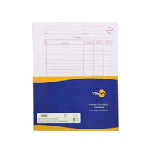 Load image into Gallery viewer, Project/Assignment/Practical/Homework | 22 cm x 28 cm | 1 Side Ruled / 1 Side Plain | 100 Sheets
