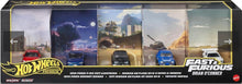 Load image into Gallery viewer, Hot Wheels Premium Fast &amp; Furious Pack 1:64 Scale Die-Cast Vehicles From The Movie Franchise In Collectable Packaging
