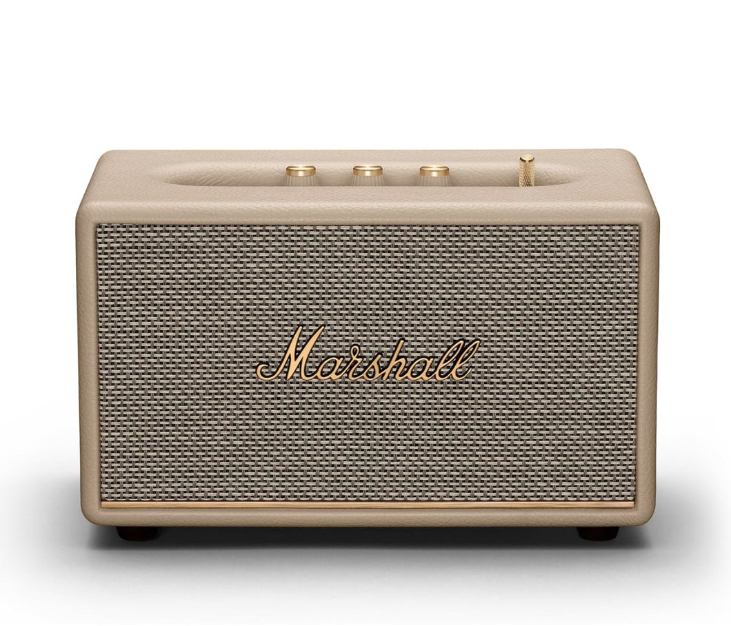 Marshall Acton III Wired Connectivity Stereo Home Speakers with Bluetooth 5.2 & RCA or 3.5mm Input Cream