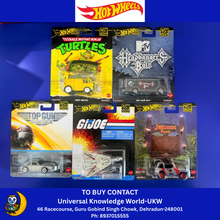 Load image into Gallery viewer, Hot Wheels Pop Culture 2025 K Case (Set of 5) - Assorted - Multicolor
