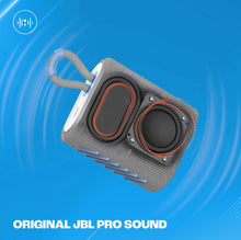 Load image into Gallery viewer, JBL Go 3 Eco with eco-friendly recycled materials and packaging, Wireless Portable Bluetooth Speaker, Pro Sound, Vibrant Colors with Rugged Fabric Design, Waterproof, Type C (without Mic, White)
