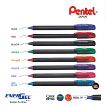 Load image into Gallery viewer, Pentel Multicolour Energel Roller Gel Pen
0.7mm(Pack of 8)
