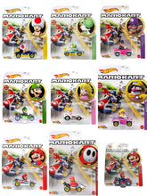 Load image into Gallery viewer, Hotwheels MarioKart Limited Edition set of 8 pcs
