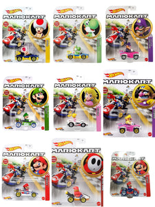 Hotwheels MarioKart Limited Edition set of 8 pcs