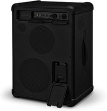 Load image into Gallery viewer, Marshall Bromley 450 Portable Party Speaker - Loud 360° Sound with Bass EQ Controls | 40+ Hours Playtime | Bluetooth, 3.5 mm AUX, RCA, Microphone, Instrument Inputs | LED Lights - Black and Brass
