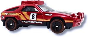 "Hot Wheels 1:64 Scale Porsche 928S Safari HW Drift for Ages 3 and Up by Small CLAP (Red)" TREASURE HUNT