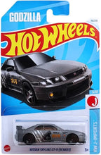 Load image into Gallery viewer, &quot;Hot Wheels Nissan Skyline GT-R BCNR33 HW J Imports for Ages 3 and Up (Grey)&quot;
