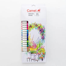 Load image into Gallery viewer, Camlin Brush Pens|24 Shades|Multicolor
