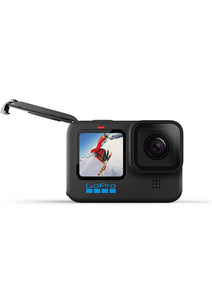 GoPro HERO10 Black - Waterproof Action Camera with Front LCD and Touch Rear Screens, 5.3K60 Ultra HD Video, Optical 1X and Digital 4X 23MP Photos