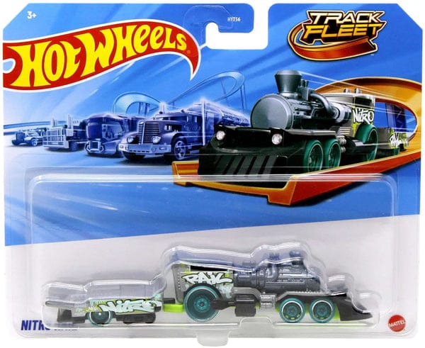 Hot Wheels Track Fleet Nitro Rail – High-Speed Die‑Cast Car