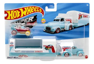 Hot Wheels Caminhão Super Rigs Sweet Delivery Donut Drifter