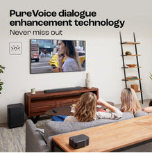 Load image into Gallery viewer, JBL Bar 800 Pro, 7.1 (5.1.2) Channel Truly Wireless Soundbar with True Dolby Atmos® 3D Surround Sound, 10” Down-Firing Wireless Subwoofer, PureVoice, HDMI eARC, Bluetooth, Wi-Fi &amp; Optical Input (720W)
