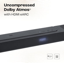 Load image into Gallery viewer, JBL Bar 800 Pro, 7.1 (5.1.2) Channel Truly Wireless Soundbar with True Dolby Atmos® 3D Surround Sound, 10” Down-Firing Wireless Subwoofer, PureVoice, HDMI eARC, Bluetooth, Wi-Fi &amp; Optical Input (720W)
