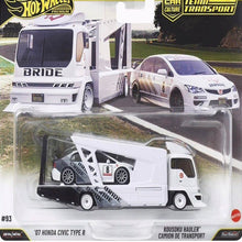 Load image into Gallery viewer, Hot Wheels 2026 Fast &amp; Furious Race Cars Set of 5 + Team Transport 07 Honda Civic Type R Combo
