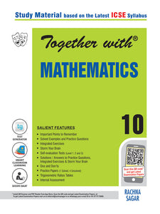 Together with ICSE Mathematics Study Material for Class 10