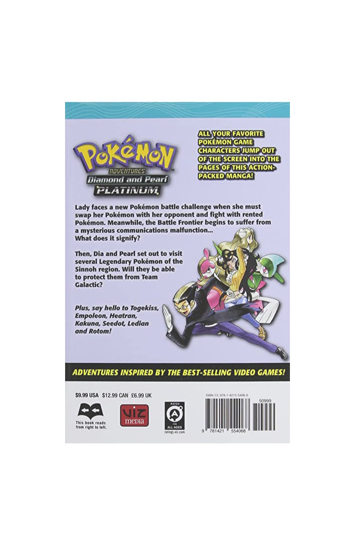 Pokémon Manga Box Sets: Pokémon Adventures Diamond & Pearl / Platinum Box  Set : Includes Volumes 1-11 (Paperback) 