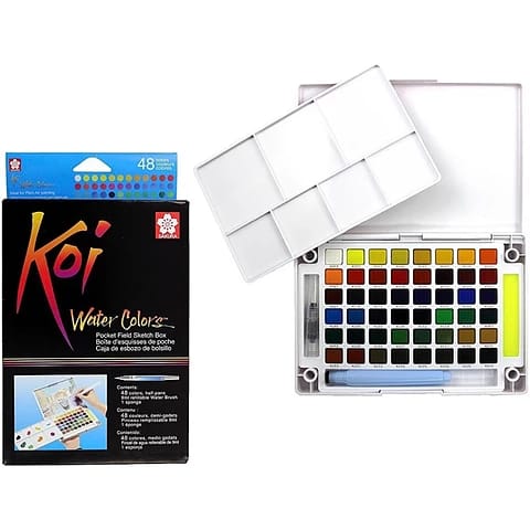 Koi Water colours- set of 48 colours