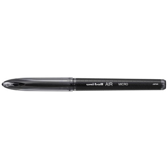 Uni-ball Air Micro Pen (Black body,Blue ink)